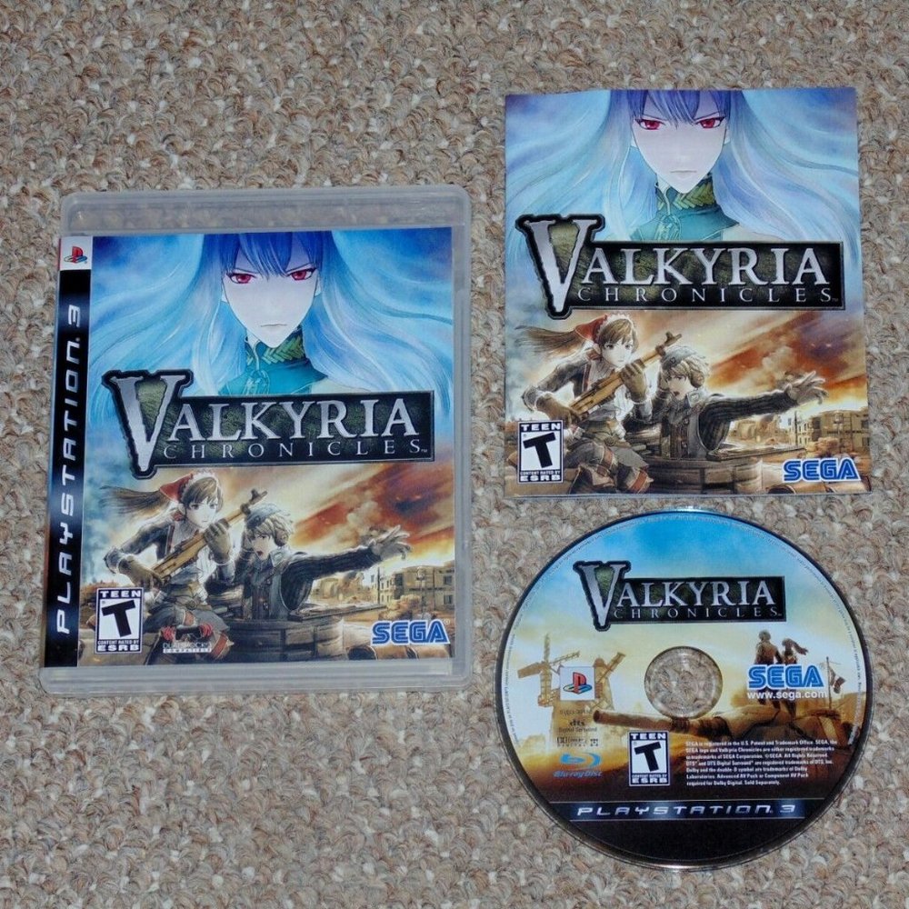 Valkyria Chronicles Sony PlayStation 3 PS3 Complete